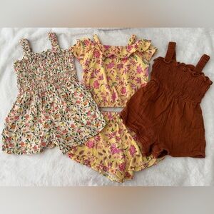 Toddler Romper & Two-Piece Set